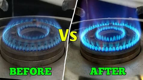 my gas cooker flame is low